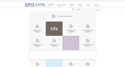 Desktop Screenshot of efapack.com